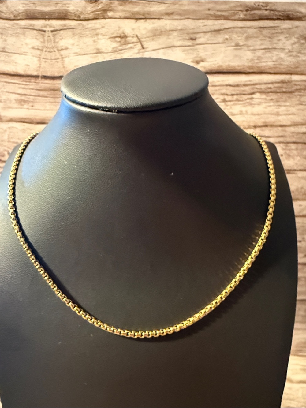 Gold Plated Link Chain Necklace - Women Jewelry